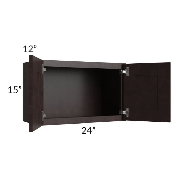 RTA Brazilian Shaker 24" x 15" Wall Cabinet
