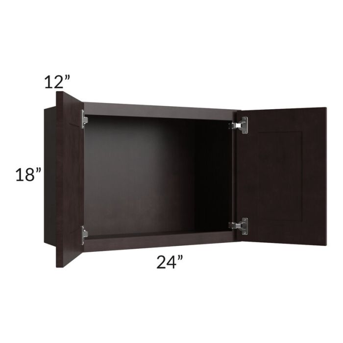 RTA Brazilian Shaker 24" x 18" Wall Cabinet