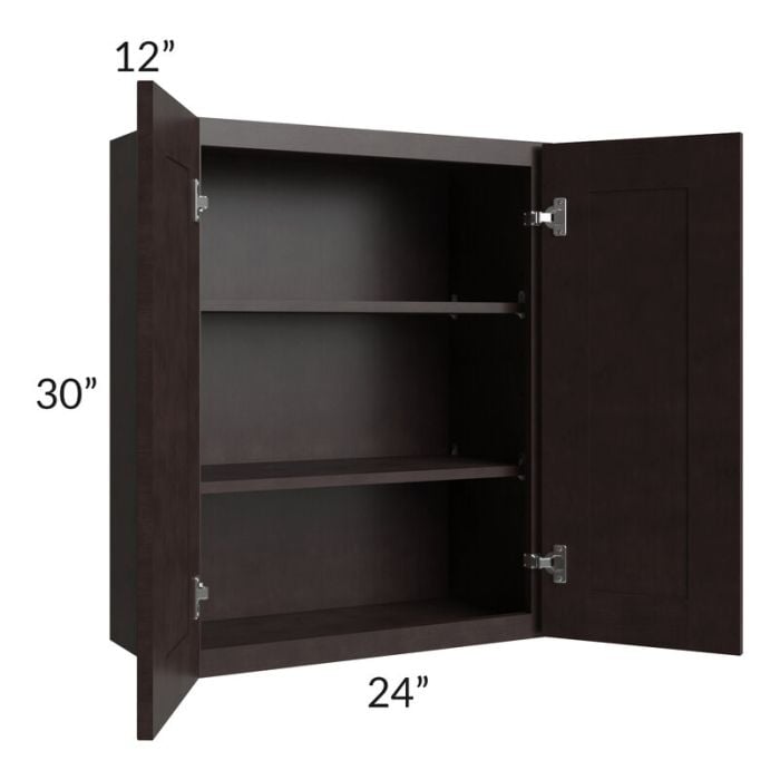 RTA Brazilian Shaker 24" x 30" Wall Cabinet