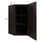 RTA Brazilian Shaker 24" x 36" Wall Diagonal Corner Cabinet