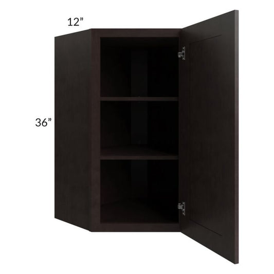 RTA Brazilian Shaker 24" x 36" Wall Diagonal Corner Cabinet
