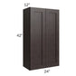 RTA Brazilian Shaker 24" x 42" Wall Cabinet