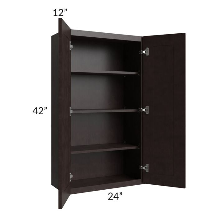 RTA Brazilian Shaker 24" x 42" Wall Cabinet