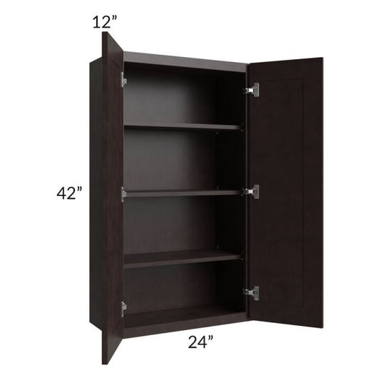 RTA Brazilian Shaker 24" x 42" Wall Cabinet