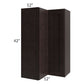 RTA Brazilian Shaker 24" x 42" Wall Corner Unit