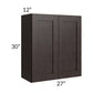 RTA Brazilian Shaker 27" x 30" Wall Cabinet