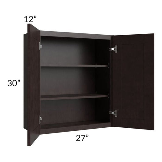 RTA Brazilian Shaker 27" x 30" Wall Cabinet