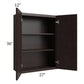 RTA Brazilian Shaker 27" x 36" Wall Cabinet
