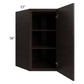RTA Brazilian Shaker 27" x 36" x 15" Wall Diagonal Corner Cabinet