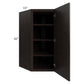 RTA Brazilian Shaker 27" x 42" x 15" Wall Diagonal Corner Cabinet