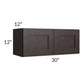RTA Brazilian Shaker 30" x 12" Wall Cabinet
