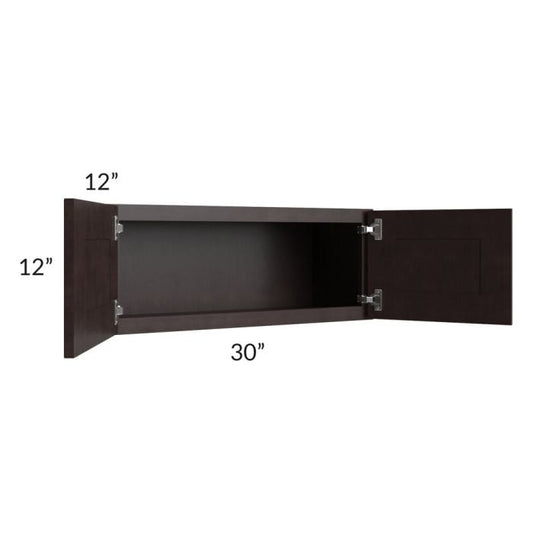 RTA Brazilian Shaker 30" x 12" Wall Cabinet