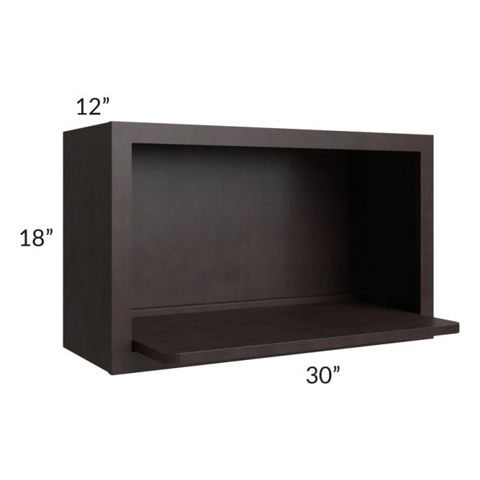 RTA Brazilian Shaker 30" x 18" Microwave Cabinet