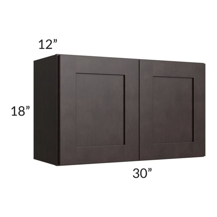 RTA Brazilian Shaker 30" x 18" Wall Cabinet