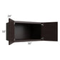 RTA Brazilian Shaker 30" x 18" x 24" Wall Cabinet
