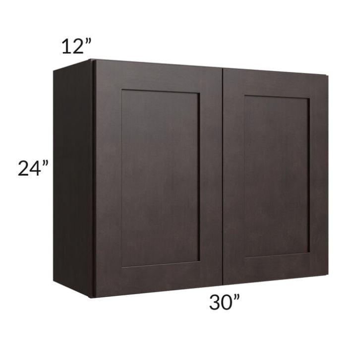 RTA Brazilian Shaker 30" x 24" Wall Cabinet
