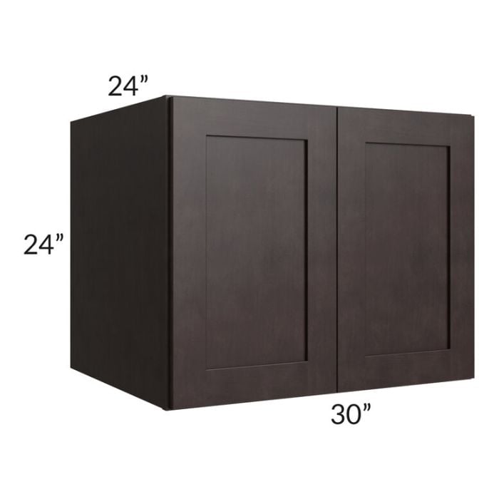 RTA Brazilian Shaker 30" x 24" x 24" Wall Cabinet