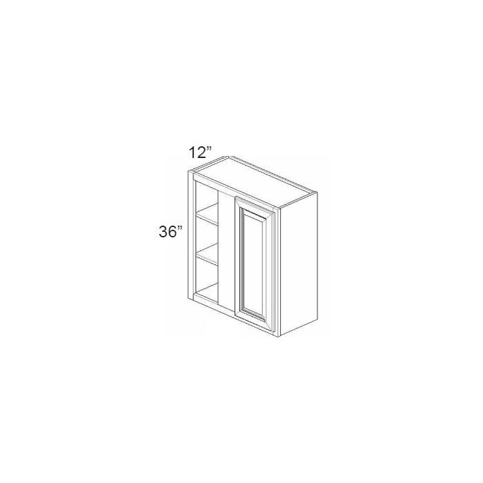 RTA Brazilian Shaker 30" x 36" Blind Wall Cabinet