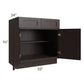 RTA Brazilian Shaker 33" Base Cabinet with 2 Decorative End Panels