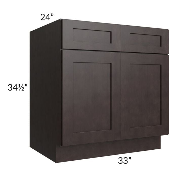 RTA Brazilian Shaker 33" Sink Base Cabinet