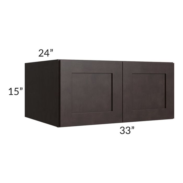 RTA Brazilian Shaker 33" x 15" x 24" Wall Cabinet