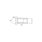 RTA Brazilian Shaker 33" x 15" x 24" Wall Cabinet
