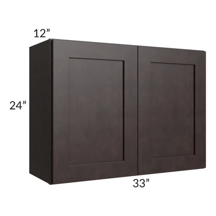 RTA Brazilian Shaker 33" x 24" Wall Cabinet