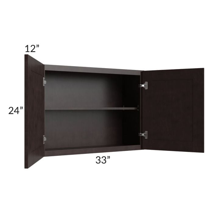 RTA Brazilian Shaker 33" x 24" Wall Cabinet