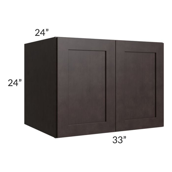 RTA Brazilian Shaker 33" x 24" x 24" Wall Cabinet