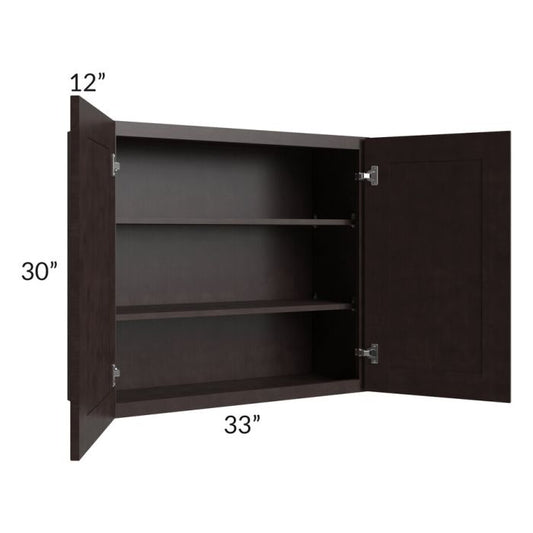 RTA Brazilian Shaker 33" x 30" Wall Cabinet