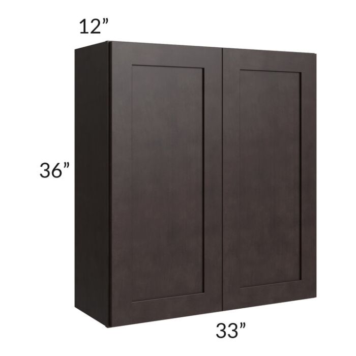 RTA Brazilian Shaker 33" x 36" Wall Cabinet