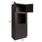 RTA Brazilian Shaker 33" x 84" Oven Cabinet