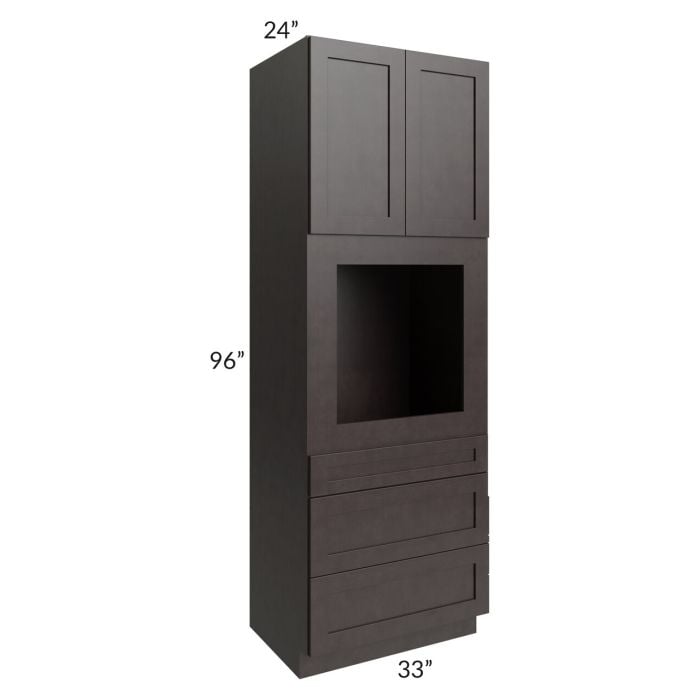 RTA Brazilian Shaker 33" x 96" Oven Cabinet