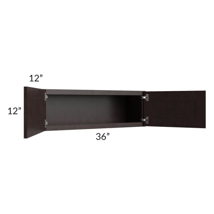 RTA Brazilian Shaker 36" x 12" Wall Cabinet