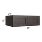 RTA Brazilian Shaker 36" x 12" x 24" Wall Cabinet