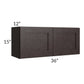 RTA Brazilian Shaker 36" x 15" Wall Cabinet