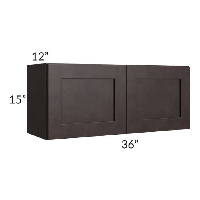 RTA Brazilian Shaker 36" x 15" Wall Cabinet