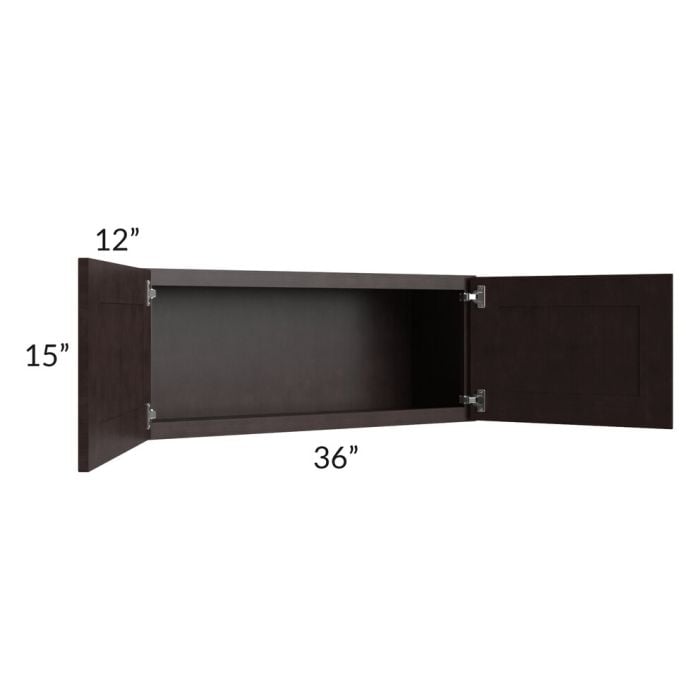 RTA Brazilian Shaker 36" x 15" Wall Cabinet