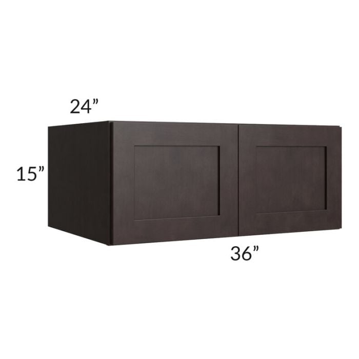 RTA Brazilian Shaker 36" x 15" x 24" Wall Cabinet