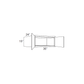 RTA Brazilian Shaker 36" x 15" x 24" Wall Cabinet