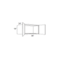 RTA Brazilian Shaker 36" x 18" x 24" Wall Cabinet