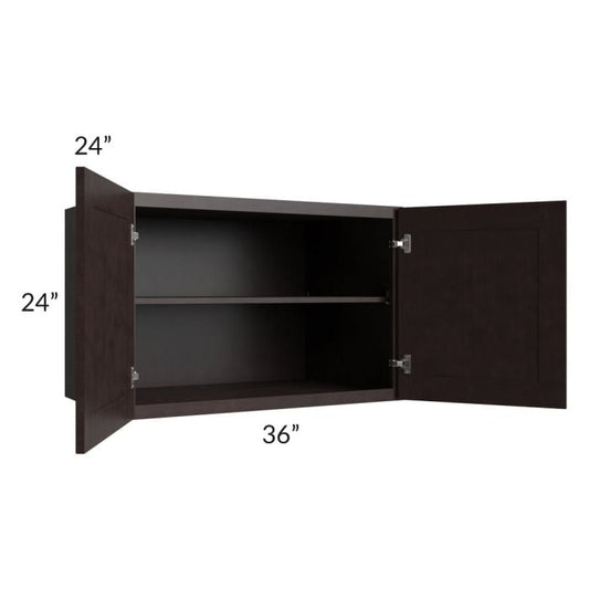 RTA Brazilian Shaker 36" x 24" x 24" Wall Cabinet