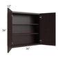 RTA Brazilian Shaker 36" x 36" Wall Cabinet with 2 Decorative End Panels