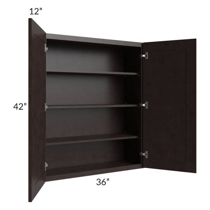 RTA Brazilian Shaker 36" x 42" Wall Cabinet