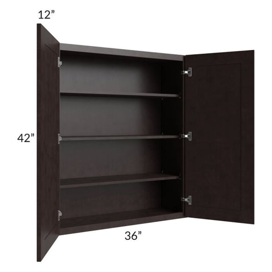 RTA Brazilian Shaker 36" x 42" Wall Cabinet