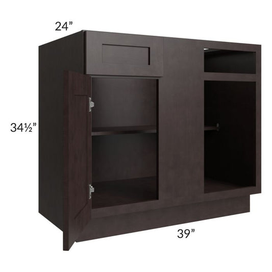 RTA Brazilian Shaker 42"-45" Blind Base Corner Cabinet