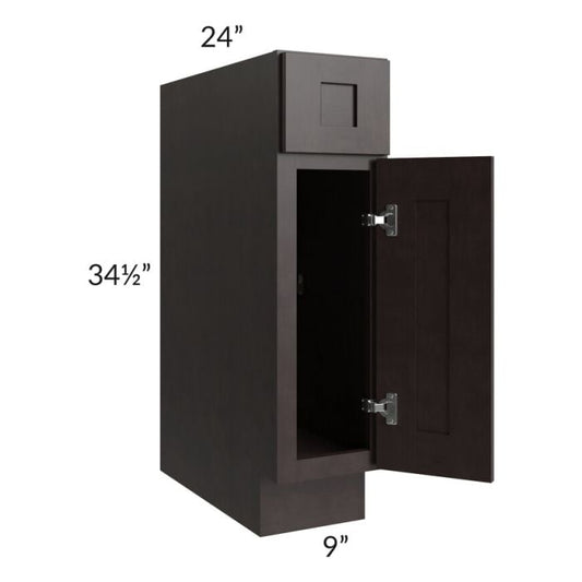 RTA Brazilian Shaker 9" Base Cabinet with 2 Decorative End Panels