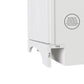 RTA Brilliant White Shaker 24" Arched Apron Toe Kick