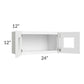 RTA Brilliant White Shaker 24" x 12" Decorative Wall Cabinet