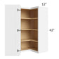 RTA Brilliant White Shaker 24" x 42" Wall Easy Reach Cabinet